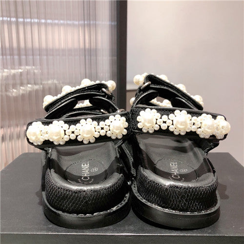 High Quality Luxury Chanel Flat Beach Shoes Sandals – Style 38790 product detail