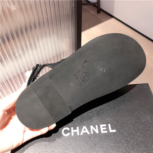High Quality Luxury Chanel Flat Beach Shoes Sandals – Style 38790 product detail