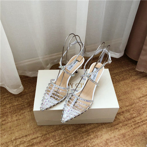 High Quality Luxury Jimmy Choo Heels Sandals – Style 24695