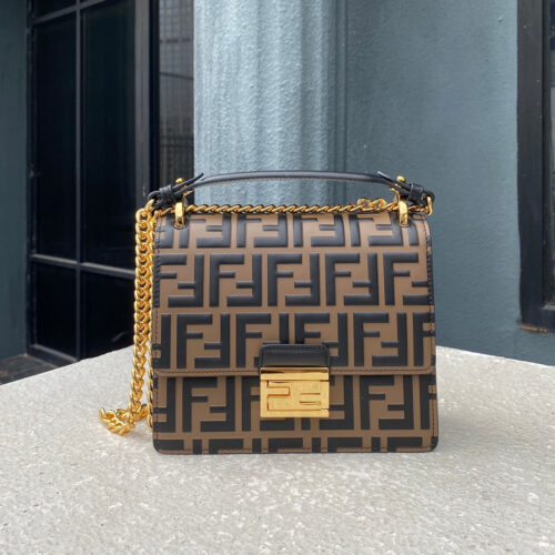 High Quality Luxury Fendi Kan I Shoulder Bag – Style 32497
