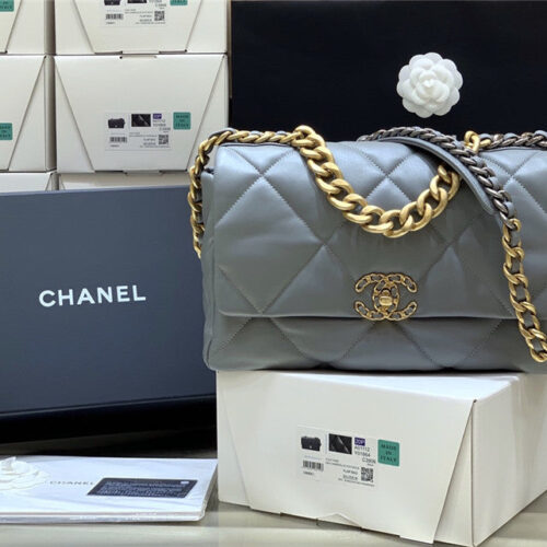 High Quality Luxury Chanel 19 Bag 30Cm