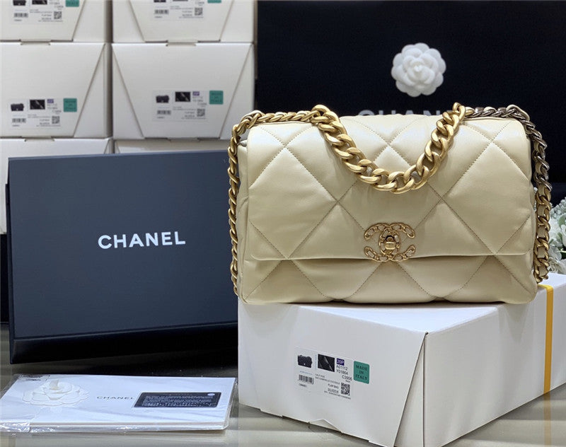 High Quality Luxury Chanel 19 Bag 30Cm – Style 46721