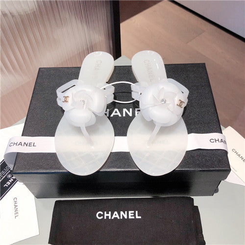 High Quality Luxury Chanel Flat Transparent Sandals – Style 74278 alternate view