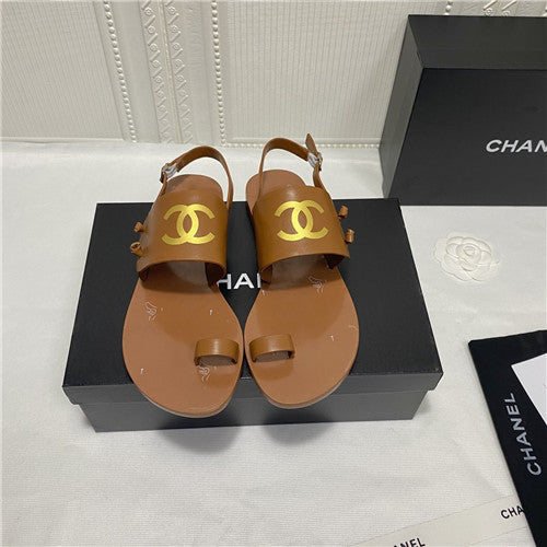 High Quality Luxury Chanel Flat Sandals Women – Style 33638 alternate view