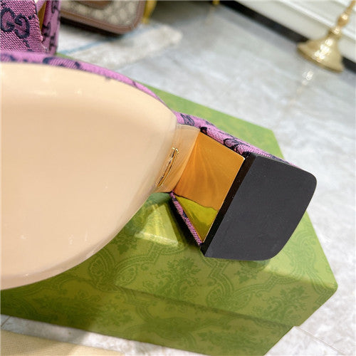 High Quality Luxury Gucci Horsebit Block Heel Sandals – Style 68083 product detail