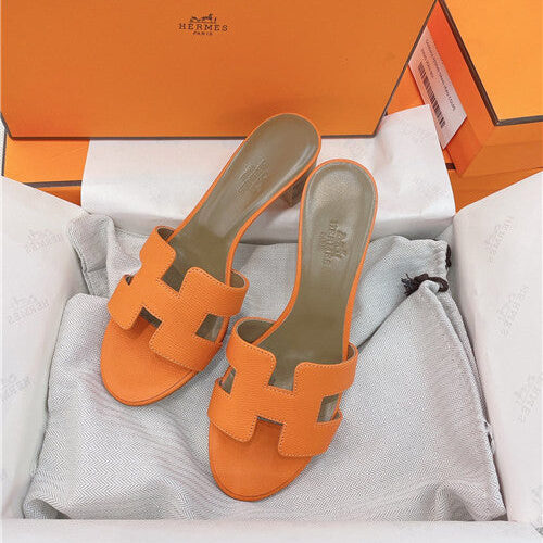 High Quality Luxury Hermes Oasis Sandals