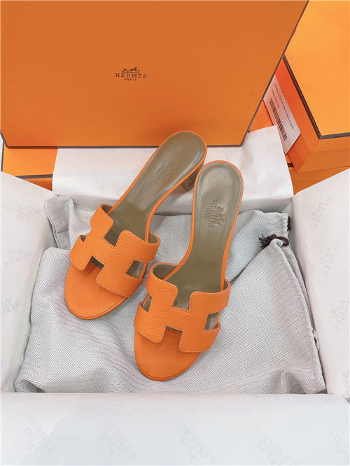 High Quality Luxury Hermes Oasis Sandals