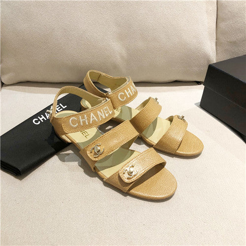 High Quality Luxury Chanel Flat Sandals Womens