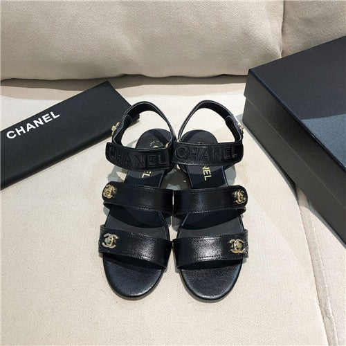High Quality Luxury Chanel Flat Sandals Womens – Style 57926 alternate view
