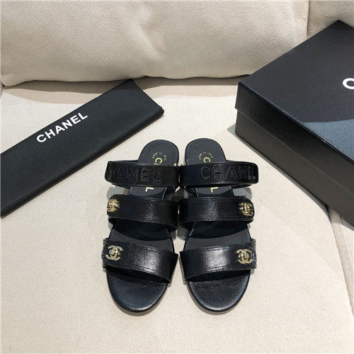 High Quality Luxury Chanel Sandals Slippers Womens – Style 73606 alternate view