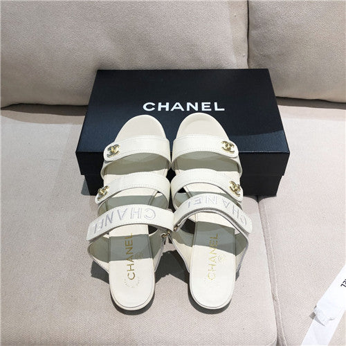 High Quality Luxury Chanel Sandals Slippers Womens – Style 44230 alternate view