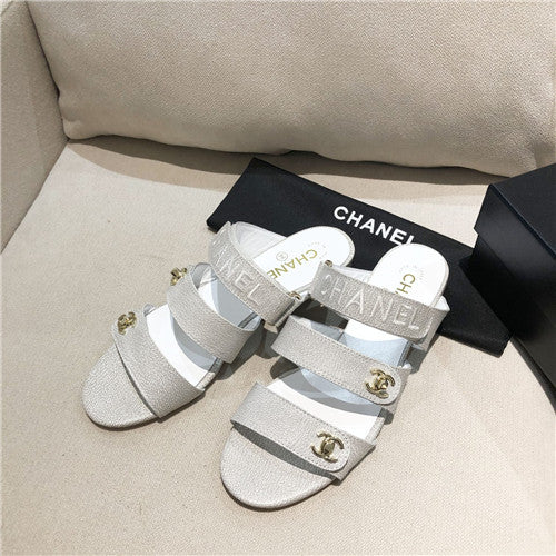 High Quality Luxury Chanel Sandals Slippers Womens