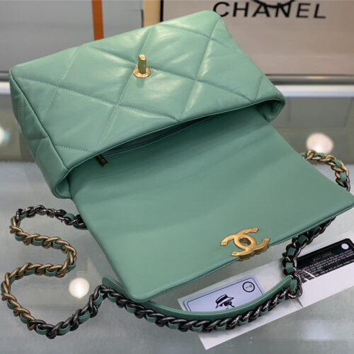 High Quality Luxury Chanel 19 Flap Bag – Style 46793 product detail