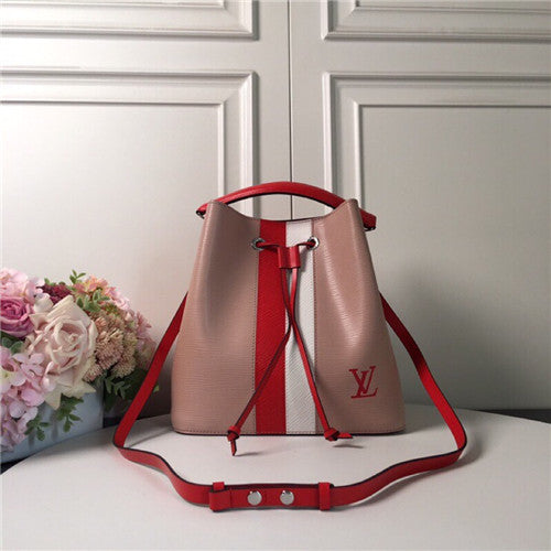 High Quality Luxury Louis Vuitton Lockme Bucket Bag – Style 47702