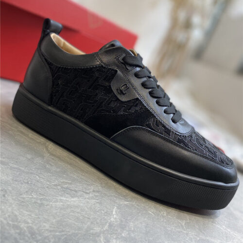 High Quality Luxury Christian Louboutin Louis Junior Spikes Sneakers – Style 28756 product detail