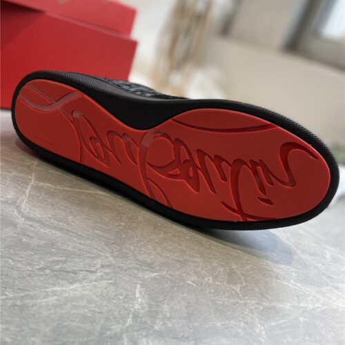 High Quality Luxury Christian Louboutin Louis Junior Spikes Sneakers – Style 28756 product detail