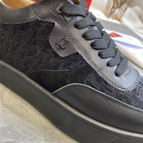 High Quality Luxury Christian Louboutin Louis Junior Spikes Sneakers – Style 28756 product detail