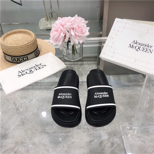 High Quality Luxury Alexander McQueen Slippers – Style 46787 product detail