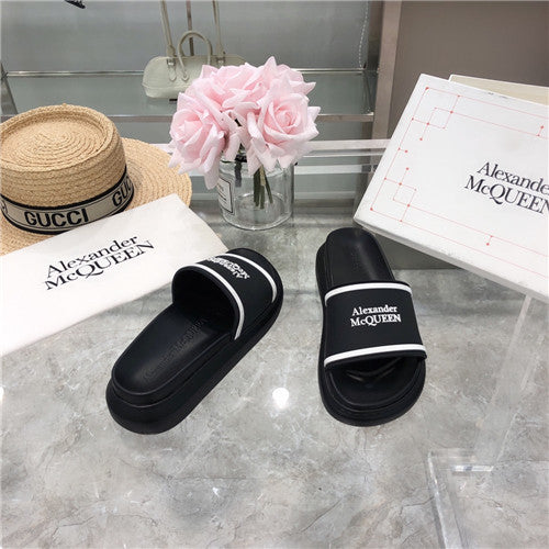 High Quality Luxury Alexander McQueen Slippers – Style 46787 product detail
