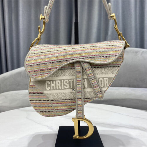 High Quality Luxury Dior Velvet Saddle Bag product detail