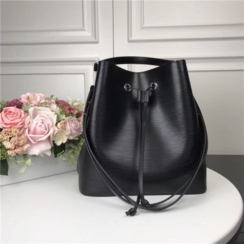 High Quality Luxury Louis Vuitton Lockme Bucket Bag – Style 47701 alternate view