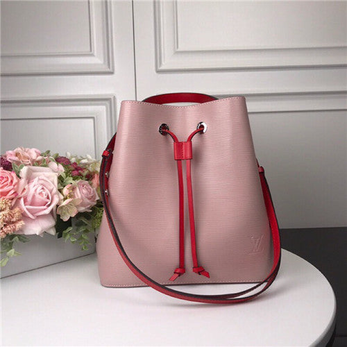 High Quality Luxury Louis Vuitton Lockme Bucket Bag – Style 47699 alternate view