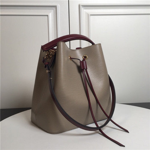 High Quality Luxury Louis Vuitton Lockme Bucket Bag – Style 47697 alternate view