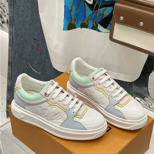 High Quality Luxury Louis Vuitton Time Out Sneakers – Style 58307 alternate view