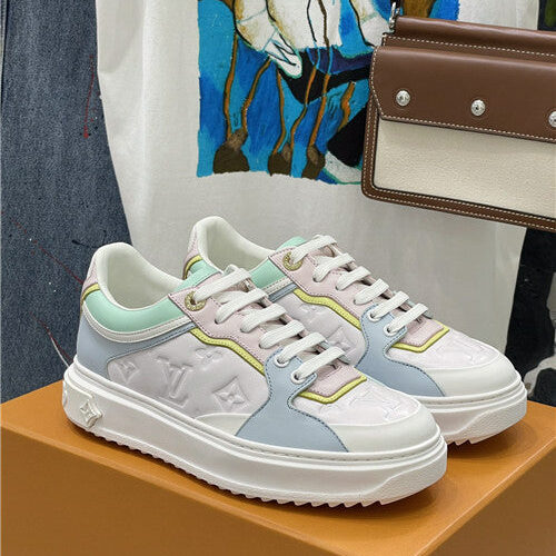 High Quality Luxury Louis Vuitton Time Out Sneakers – Style 58307