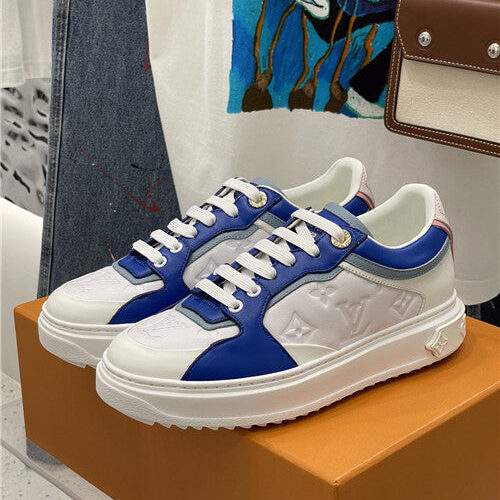 High Quality Luxury Louis Vuitton Time Out Sneakers – Style 34019