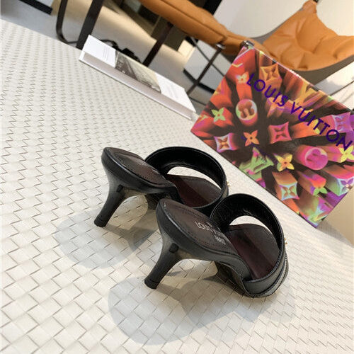 High Quality Luxury Louis Vuitton High Heel Slippers product detail