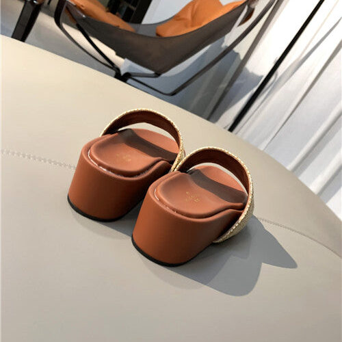 High Quality Luxury LV Jumbo Platform Mule Slippers – Style 90243 product detail