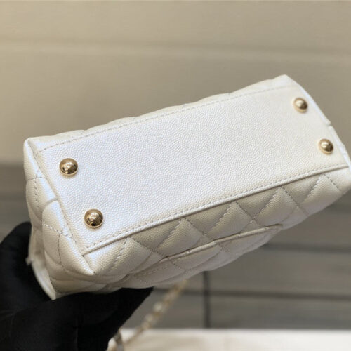High Quality Luxury Chanel Small Coco Handle Leather Bag product detail