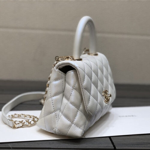 High Quality Luxury Chanel Small Coco Handle Leather Bag product detail