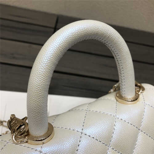High Quality Luxury Chanel Small Coco Handle Leather Bag product detail
