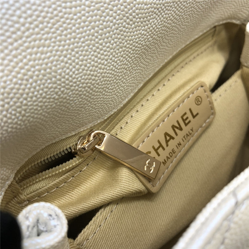 High Quality Luxury Chanel Small Coco Handle Leather Bag product detail