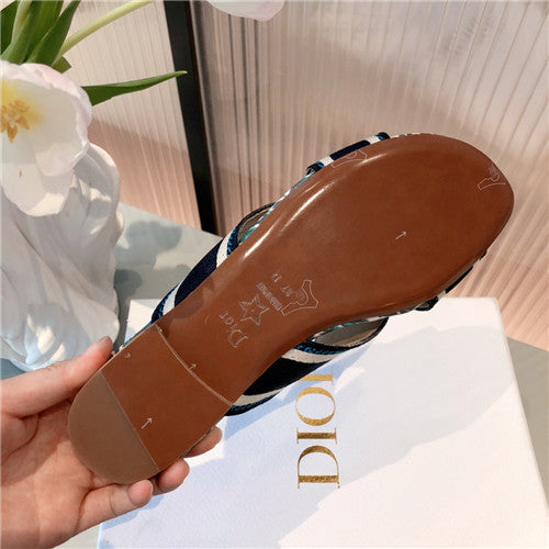 High Quality Luxury Dior Flat Slippers Womens product detail