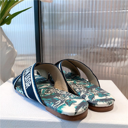 High Quality Luxury Dior Flat Slippers Womens product detail