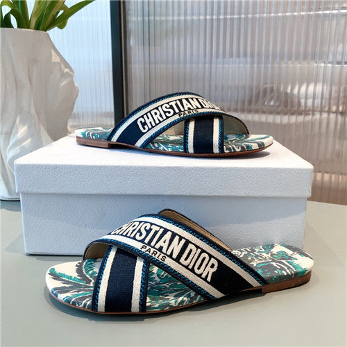 High Quality Luxury Dior Flat Slippers Womens product detail