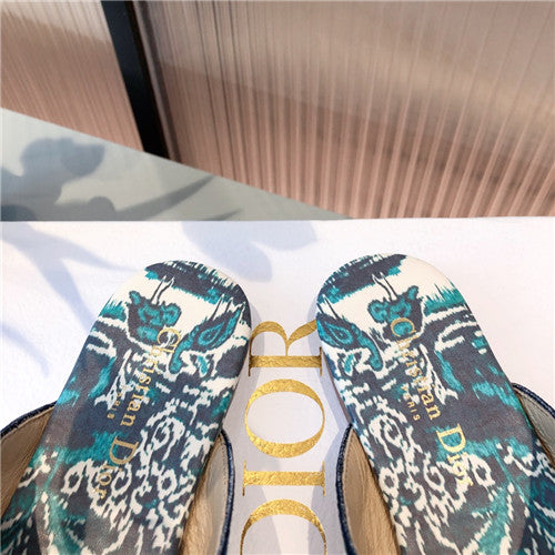 High Quality Luxury Dior Flat Slippers Womens product detail