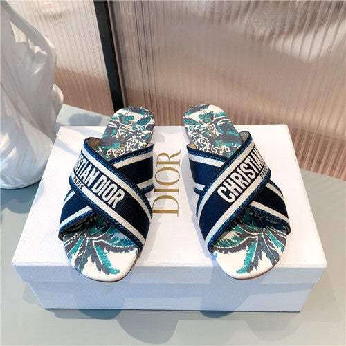 High Quality Luxury Dior Flat Slippers Womens alternate view
