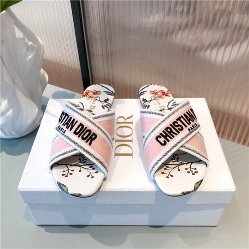 High Quality Luxury Dior Flat Slippers Womens – Style 58822 alternate view