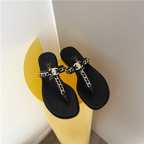 High Quality Luxury Chanel Clip Finger Slippers – Style 13126 alternate view