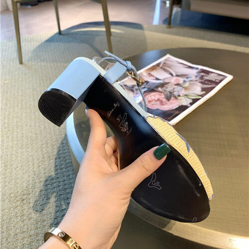 High Quality Luxury Louis Vuitton Heel Sandals – Style 74947 product detail