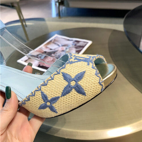 High Quality Luxury Louis Vuitton Heel Sandals – Style 74947 product detail