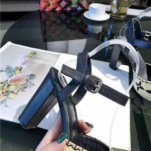 High Quality Luxury Louis Vuitton Heel Sandals – Style 40483 product detail