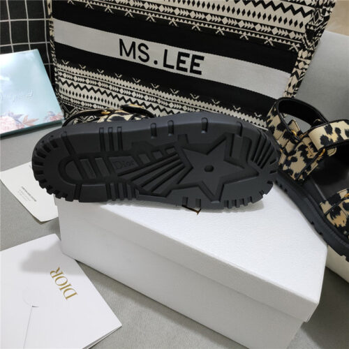 High Quality Luxury Dior Mizza Pattern Dioract Sandals – Style 10054 product detail