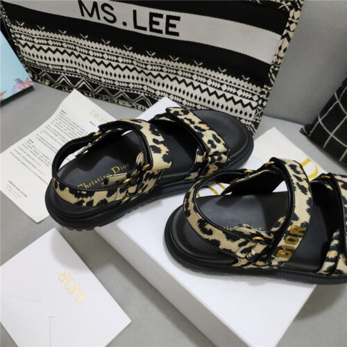 High Quality Luxury Dior Mizza Pattern Dioract Sandals – Style 10054 product detail