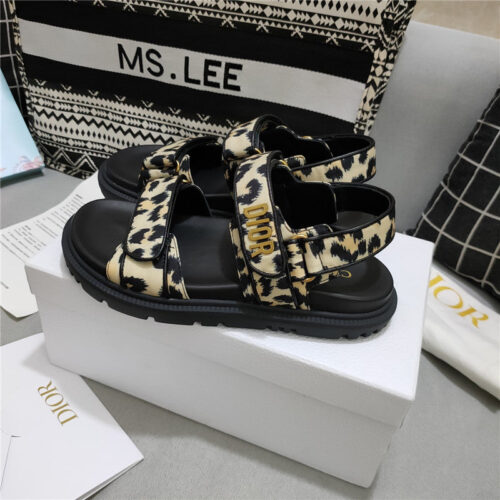 High Quality Luxury Dior Mizza Pattern Dioract Sandals – Style 10054 product detail