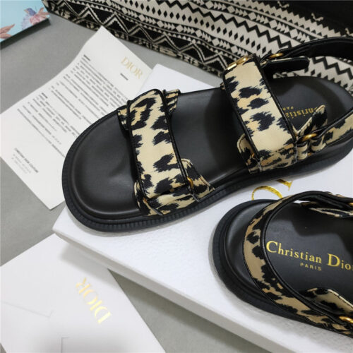 High Quality Luxury Dior Mizza Pattern Dioract Sandals – Style 10054 product detail
